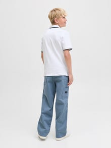 Jack & Jones Поло ЈУНИОРЕ -White - 12268042