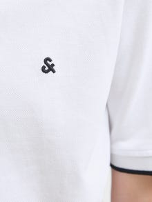 Jack & Jones Поло ЈУНИОРЕ -White - 12268042