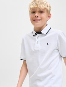 Jack & Jones Поло ЈУНИОРЕ -White - 12268042