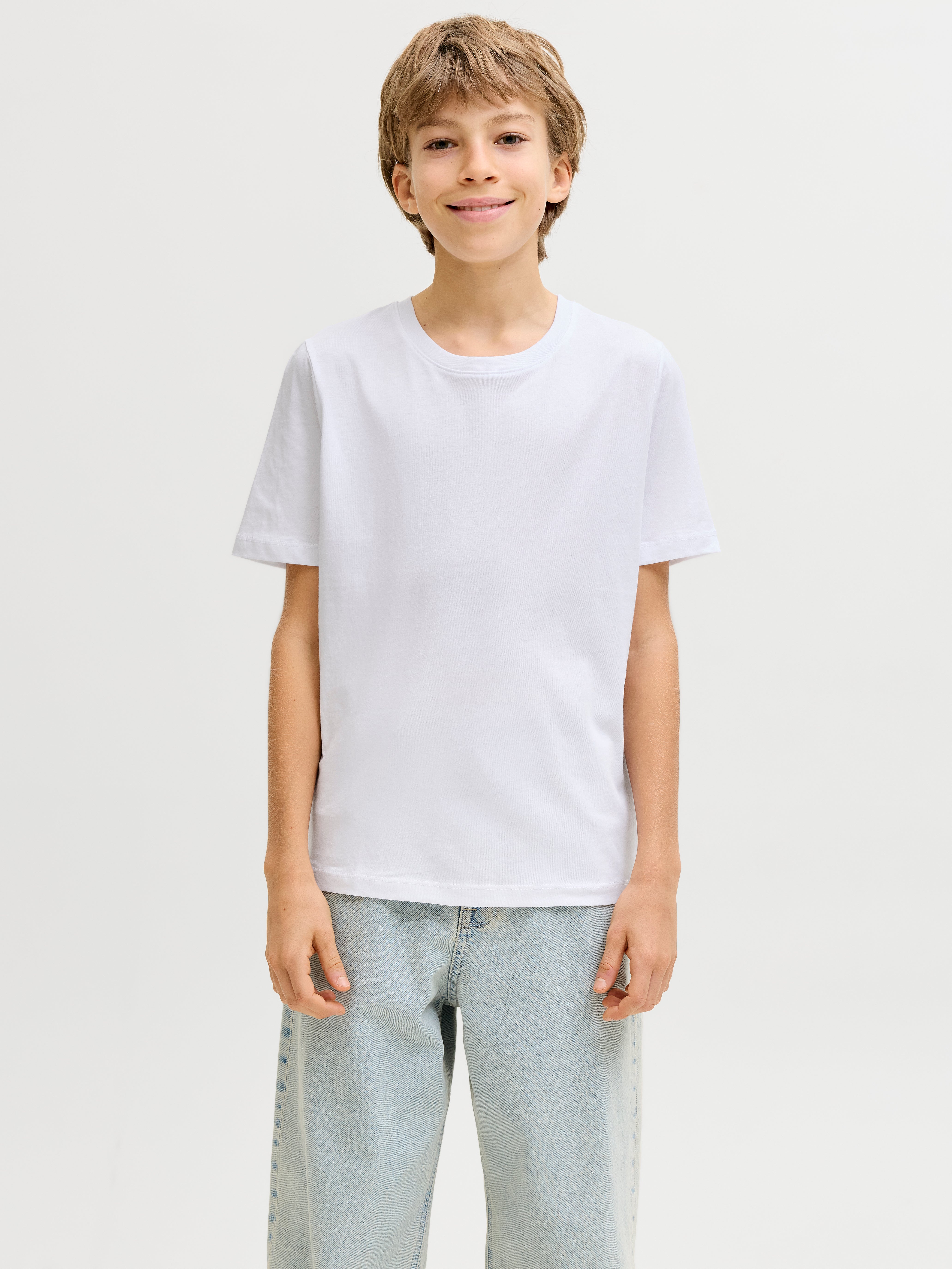 Thumbnail - 3er-pack T-shirt Junior