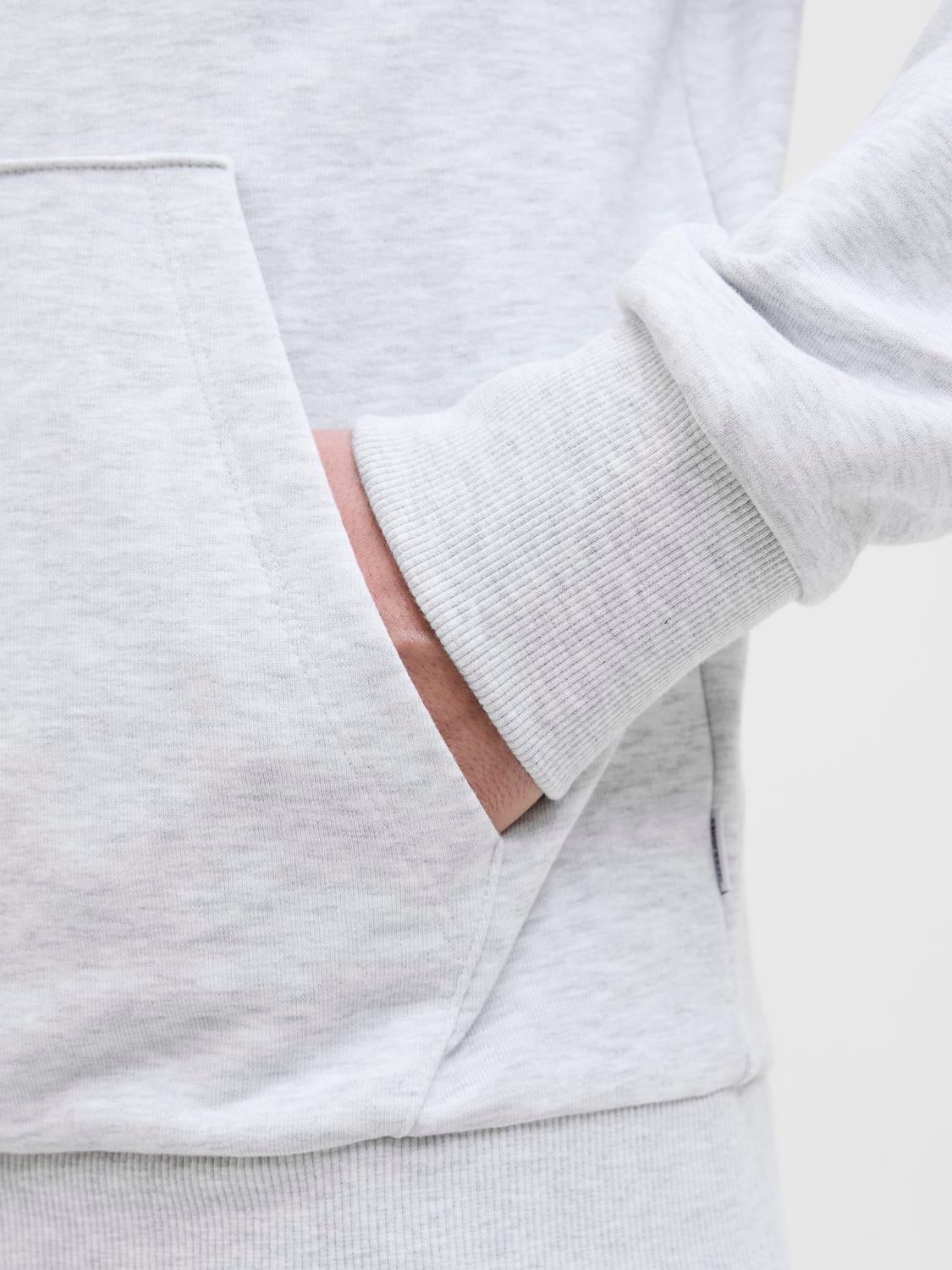 【Y】 Bluza z kapturem | Średni szary | Jack & Jones®