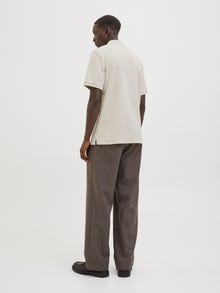 Jack & Jones Logo Polo T-shirt -Moonbeam - 12268130