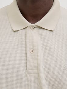 Jack & Jones Logo Polo T-shirt -Moonbeam - 12268130