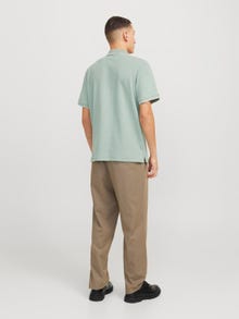 Jack & Jones Logotipas Marškinėliai -Iceberg Green - 12268130