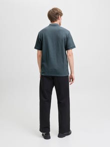 Jack & Jones Logo T-shirt -Stormy Weather - 12268130
