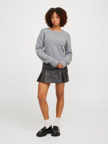 JJXX JXCLOVER Neulepusero -Medium Grey Melange - 12268139