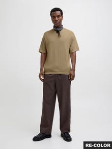 Jack & Jones Effen Gebreide T-shirt -Coriander - 12268182
