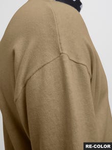 Jack & Jones Gładka Dzianinowy t-shirt -Coriander - 12268182