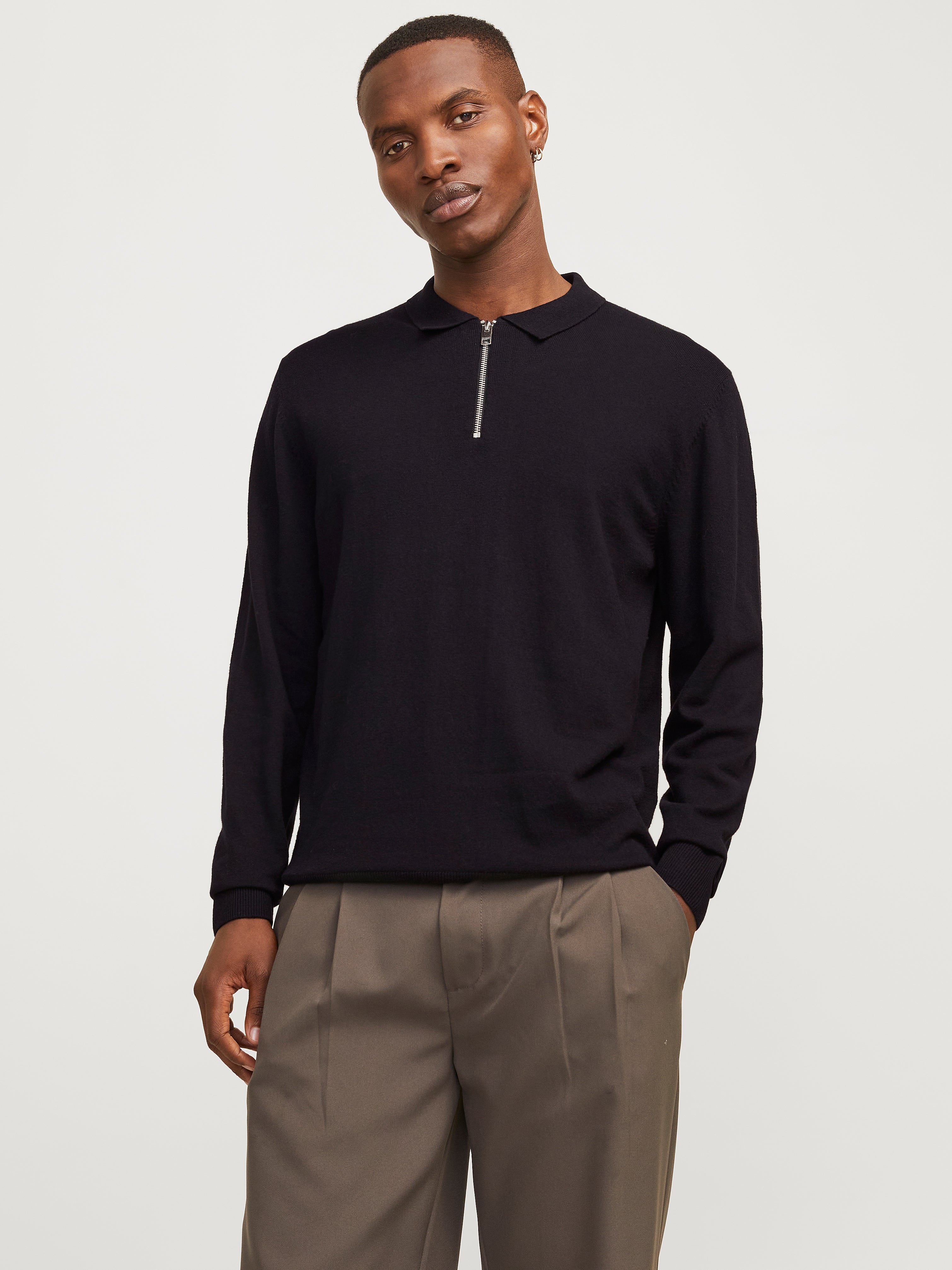 Thumbnail - Einfarbig Poloshirt