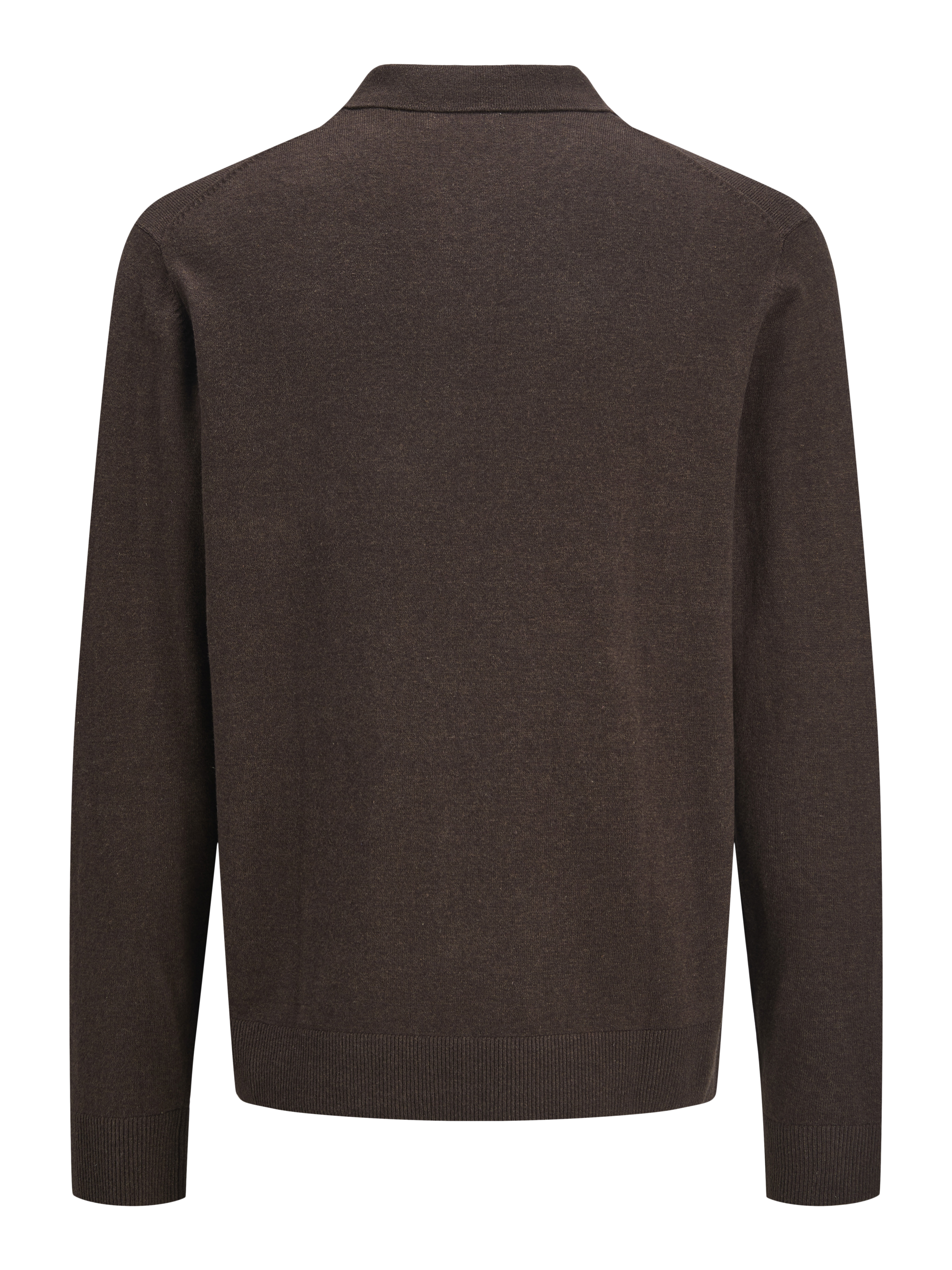 Thumbnail - Einfarbig Gestricktes Polo