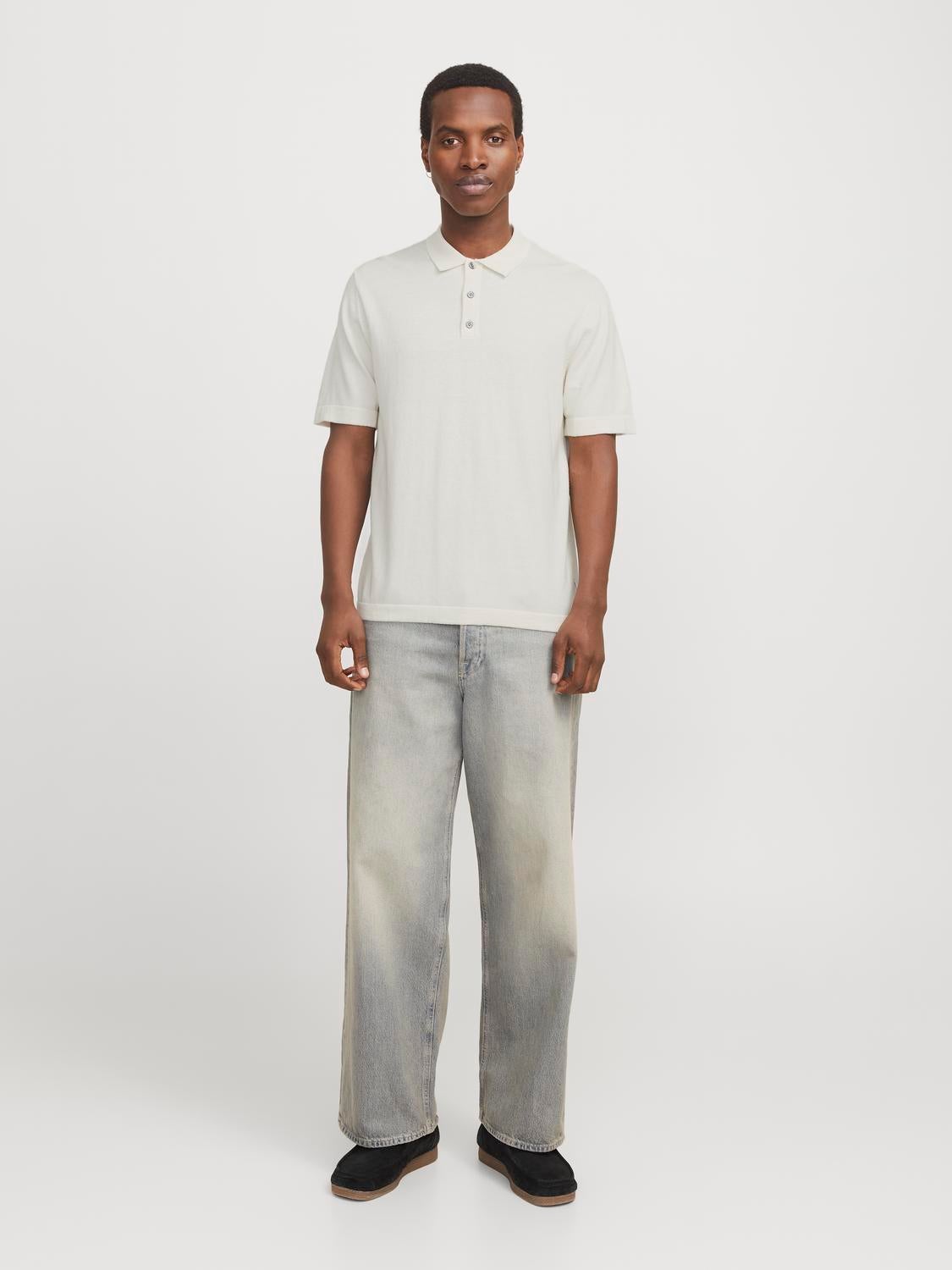 Thumbnail - Einfarbig Poloshirt