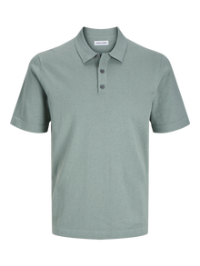 Jack & Jones Einfarbig Poloshirt -Iceberg Green - 12268216