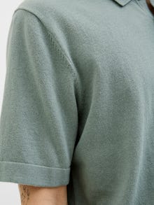 Jack & Jones Einfarbig Poloshirt -Iceberg Green - 12268216