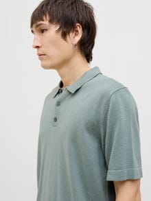 Jack & Jones Einfarbig Poloshirt -Iceberg Green - 12268216