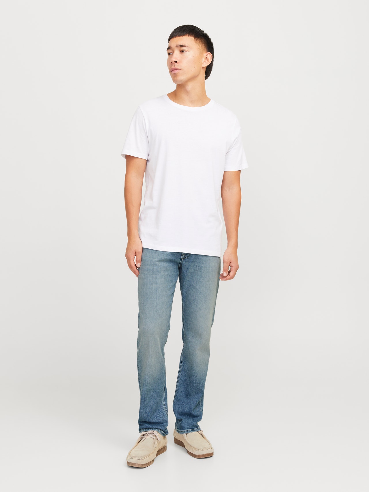 Jack & Jones CHRIS ORIGINAL - Jeans baggy - blue denim/blu denim Jack & Jones CHRIS ORIGINAL - Jeans baggy - blue denim/blu denim