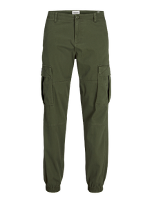 Jack & Jones Relaxed Fit Relaxed Fit Hosen -Olive Night - 12268261