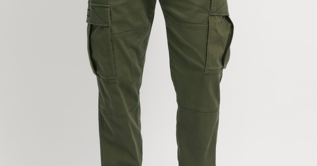JACK & JONES Pantaloni Classici Relaxed Fit, Tessuto Principale 98% Cotone 2% Elastan, Comfort E Stile