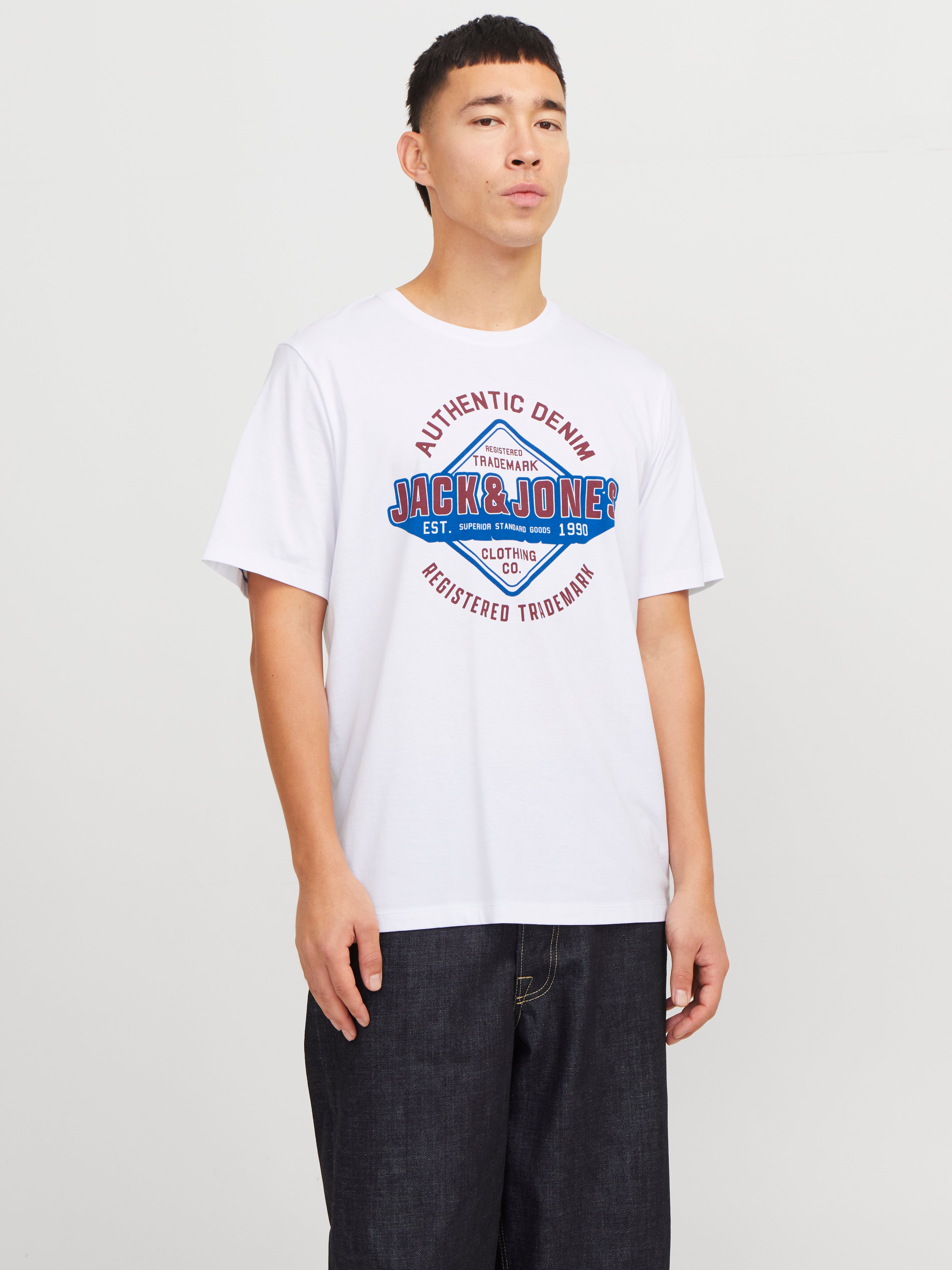 Logo T-shirt | White | Jack & Jones®