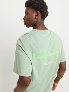 Jack & Jones Camiseta Estampado -Iceberg Green - 12268268
