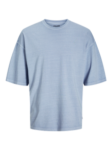 Jack & Jones Camiseta Liso -Chambray Blue - 12268270