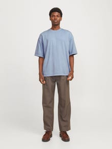 Jack & Jones Camiseta Liso -Chambray Blue - 12268270