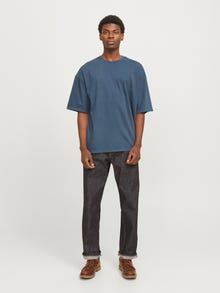 Jack & Jones Yksivärinen T-paita -Mood Indigo - 12268270