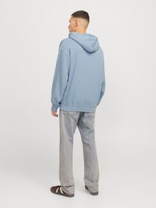 Jack & Jones Sweat à capuche Uni -Chambray Blue - 12268272