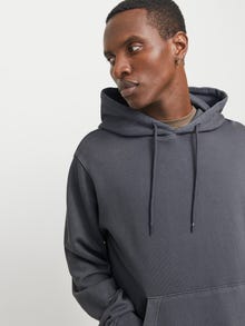 Jack & Jones Ensfarvet Hættetrøje -Castlerock - 12268272