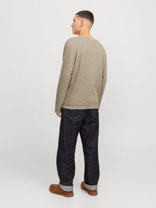 Jack & Jones Vienspalvis Megztinis -Coriander - 12268279