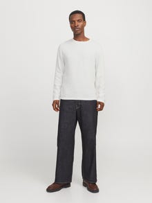 Jack & Jones Vanlig Strikkegenser -Cloud Dancer - 12268279