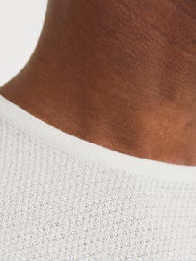 Jack & Jones Vanlig Strikkegenser -Cloud Dancer - 12268279