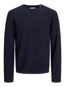 Jack & Jones Vienspalvis Megztinis -Navy Blazer - 12268279