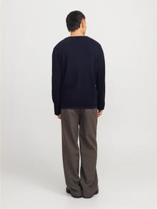Jack & Jones Vienspalvis Megztinis -Navy Blazer - 12268279