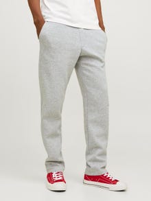 Jack & Jones Calças de fato de treino Regular Fit -Light Grey Melange - 12268341