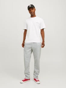 Jack & Jones Regular Fit Prakaituojančios kelnės -Light Grey Melange - 12268341