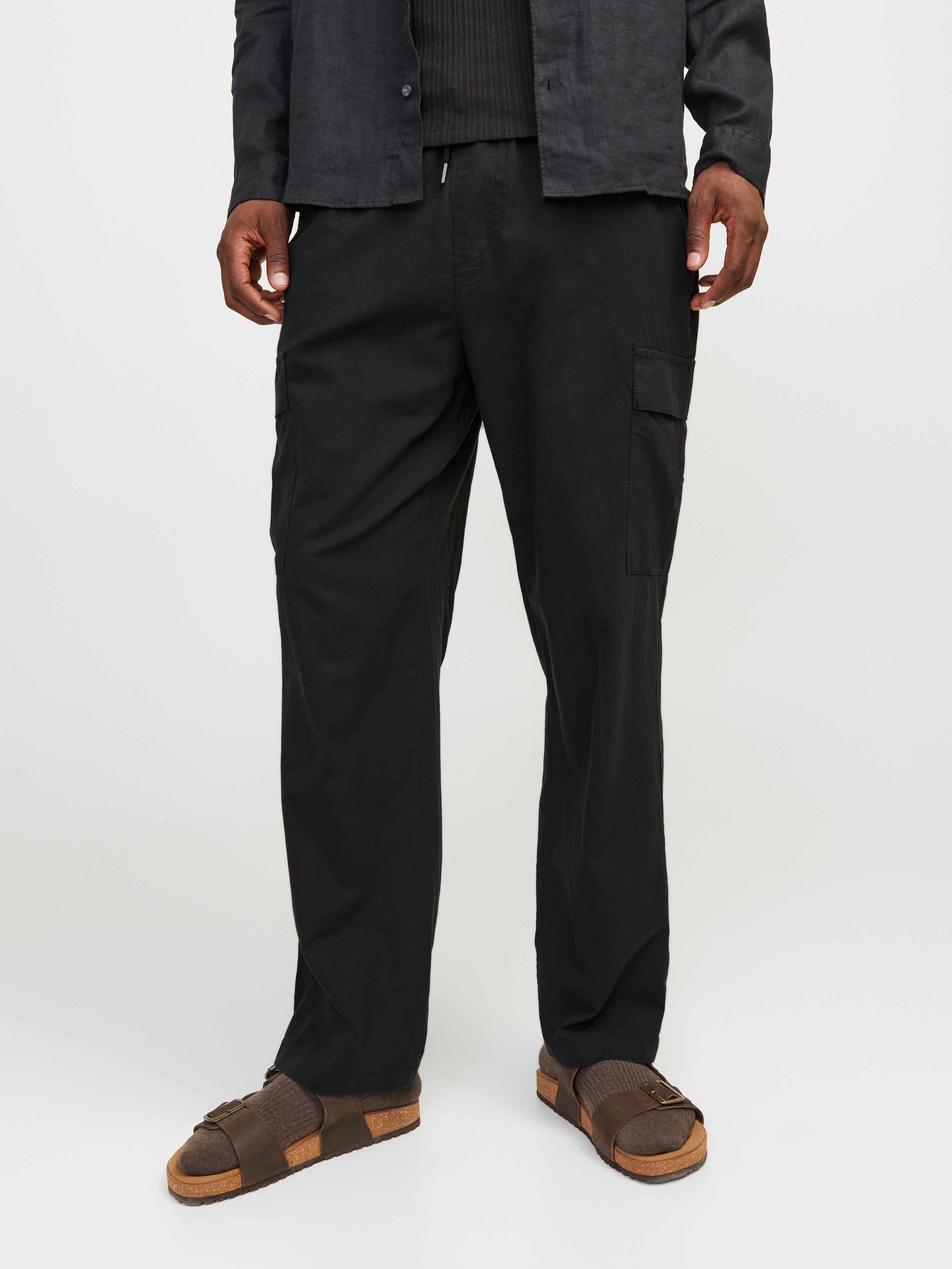 Jack & Jones Pantalon cargo Loose Fit -Black - 12268352