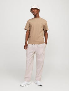 Jack & Jones Laisvas kirpimas Cargo kelnės -Crockery - 12268352