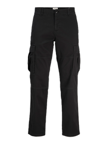 Jack & Jones Relaxed Fit Παντελόνι με χαλαρή εφαρμογή -Black - 12268364