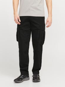 Jack & Jones Avslappnad Byxor med avslappnad passform -Black - 12268364