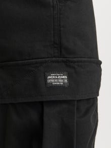 Jack & Jones Relaxed Fit Παντελόνι με χαλαρή εφαρμογή -Black - 12268364