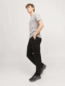 Jack & Jones Relaxed Fit Παντελόνι με χαλαρή εφαρμογή -Black - 12268364