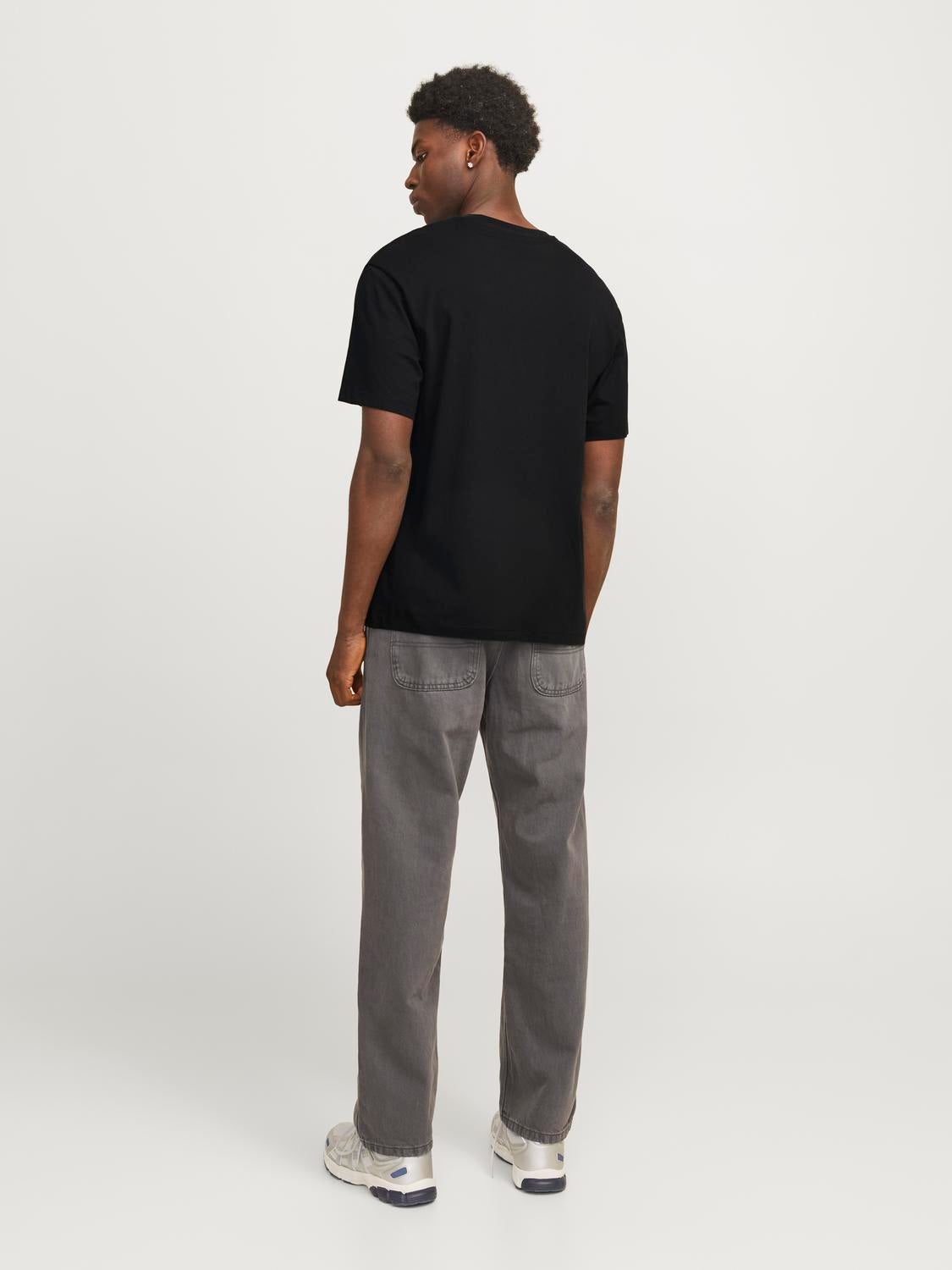 Camiseta Logotipo Cuello redondo Negro Jack & Jones®