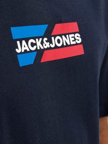 Jack & Jones Logo T-shirts -Sky Captain - 12268415