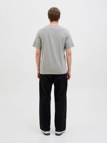 Jack & Jones Camiseta Logotipo Cuello redondo -Ultimate Grey - 12268415