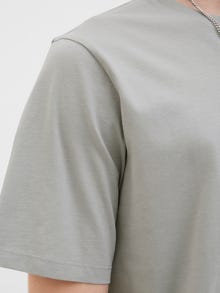 Jack & Jones Camiseta Logotipo Cuello redondo -Ultimate Grey - 12268415