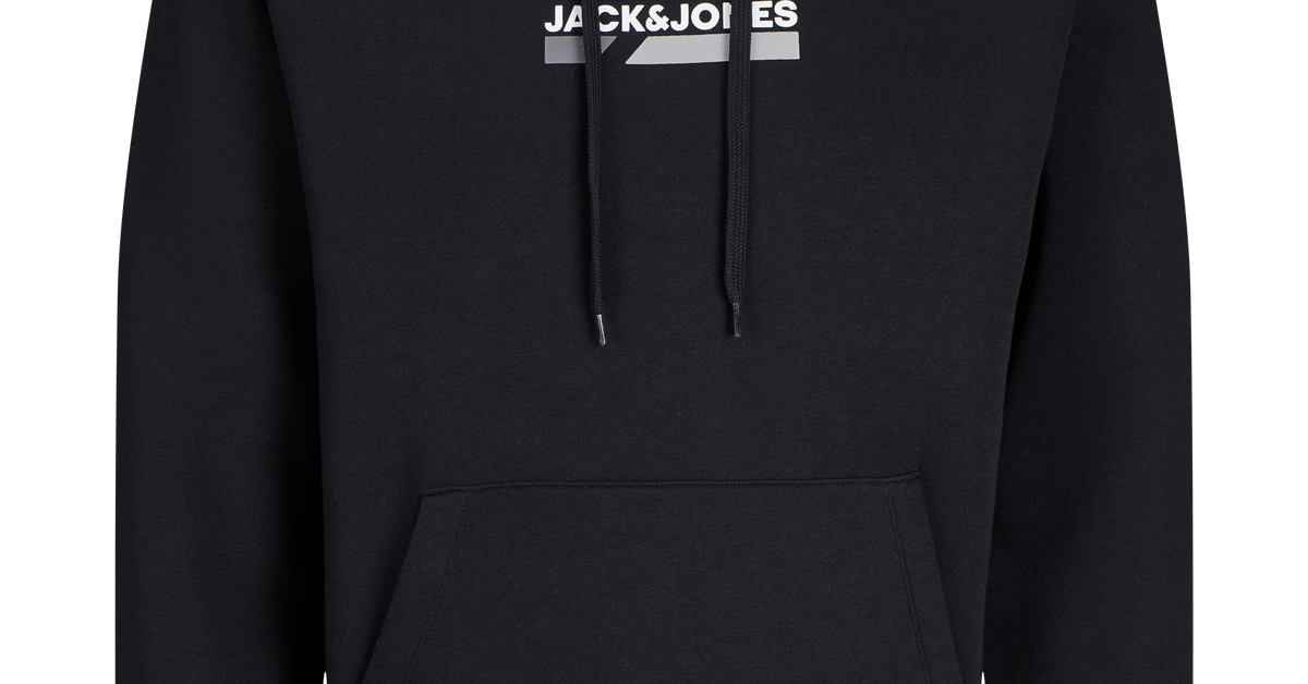 Sudadera con capucha Logotipo Negro Jack & Jones®