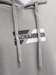 Jack & Jones Logo Huppari -Ultimate Grey - 12268422