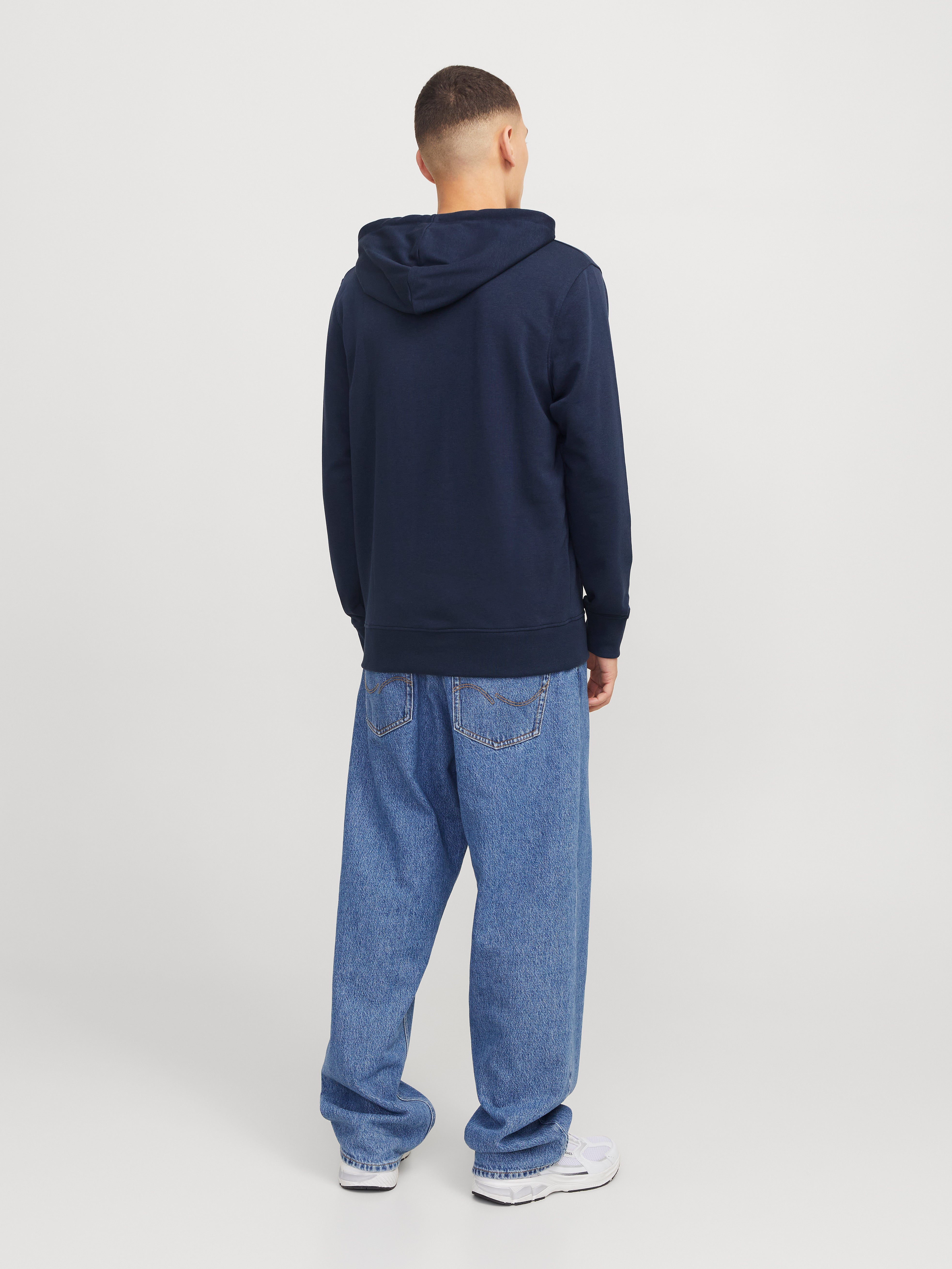 Logo Hoodie | Dark Blue | Jack & Jones®