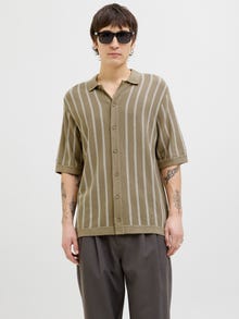 Jack & Jones Gestreept Polo shirt -Coriander - 12268460