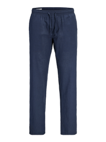 Jack & Jones Laisvo kirpimo kelnės Mini -Navy Blazer - 12268469